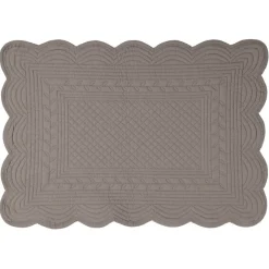 Set de table rectangulaire poivre en coton