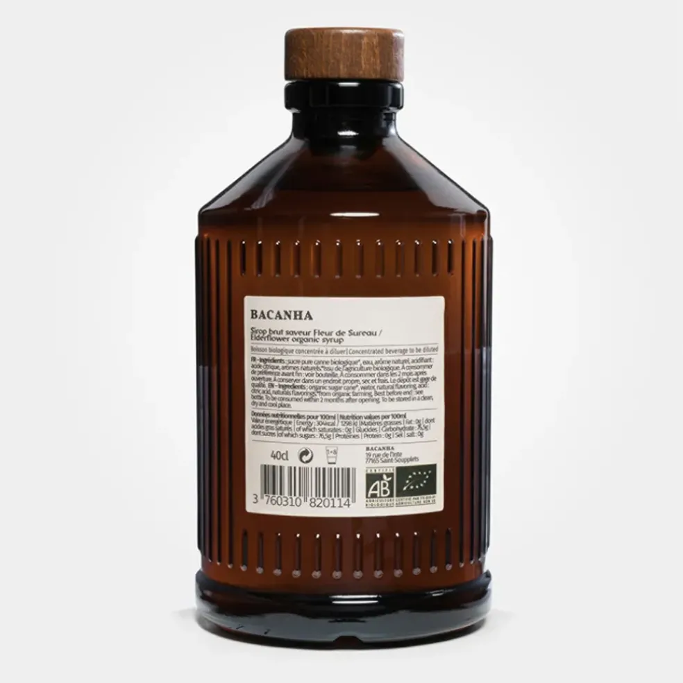 Sirop Brut de Fleur de Sureau - 400 ml
