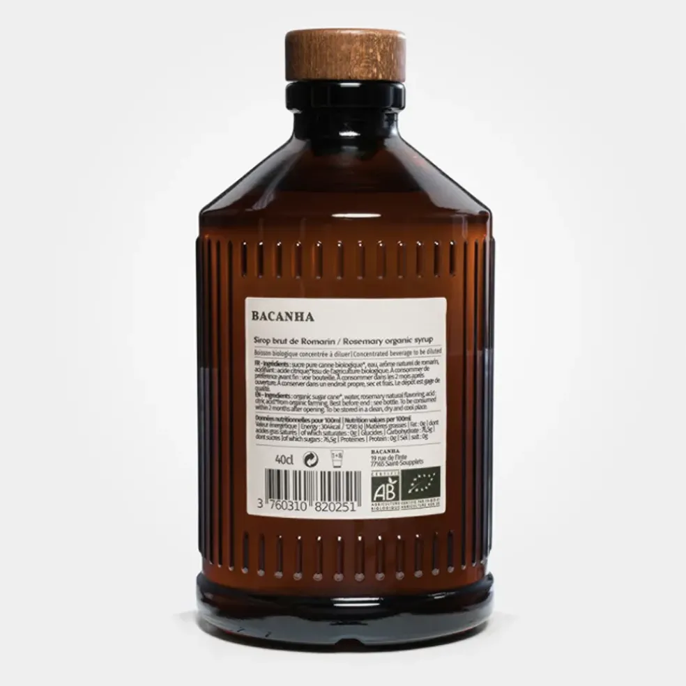 Sirop Brut de Romarin - 400 ml