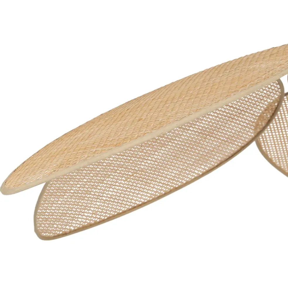 Suspension en bambou naturel d100xh19cm - Bambou