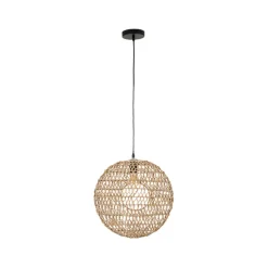 Suspension en corde de papier d41cm naturel - calyp