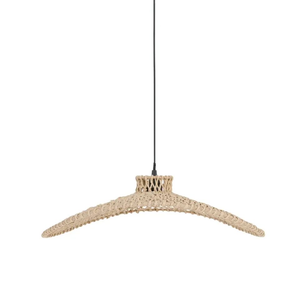 Suspension en corde de papier d50cm naturel - calyp