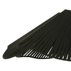 Suspension en fer et coton d70cm noir - plaka