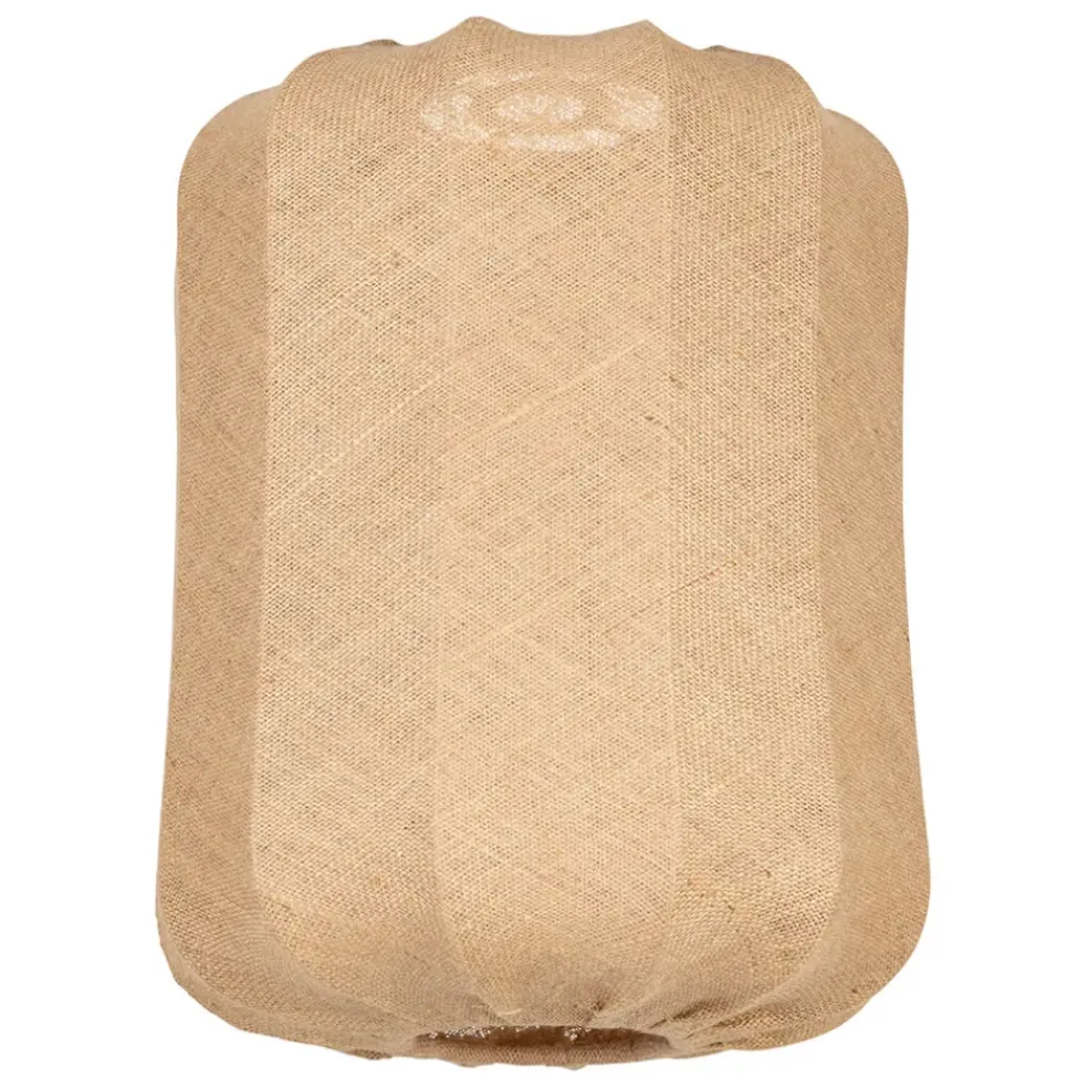 Suspension en jute et fer naturel non électrifiée d32xh42cm - Chaumière
