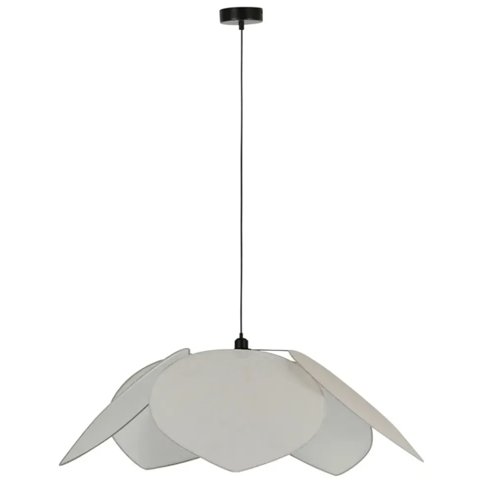 Suspension en lin beige d110cm - Japandi