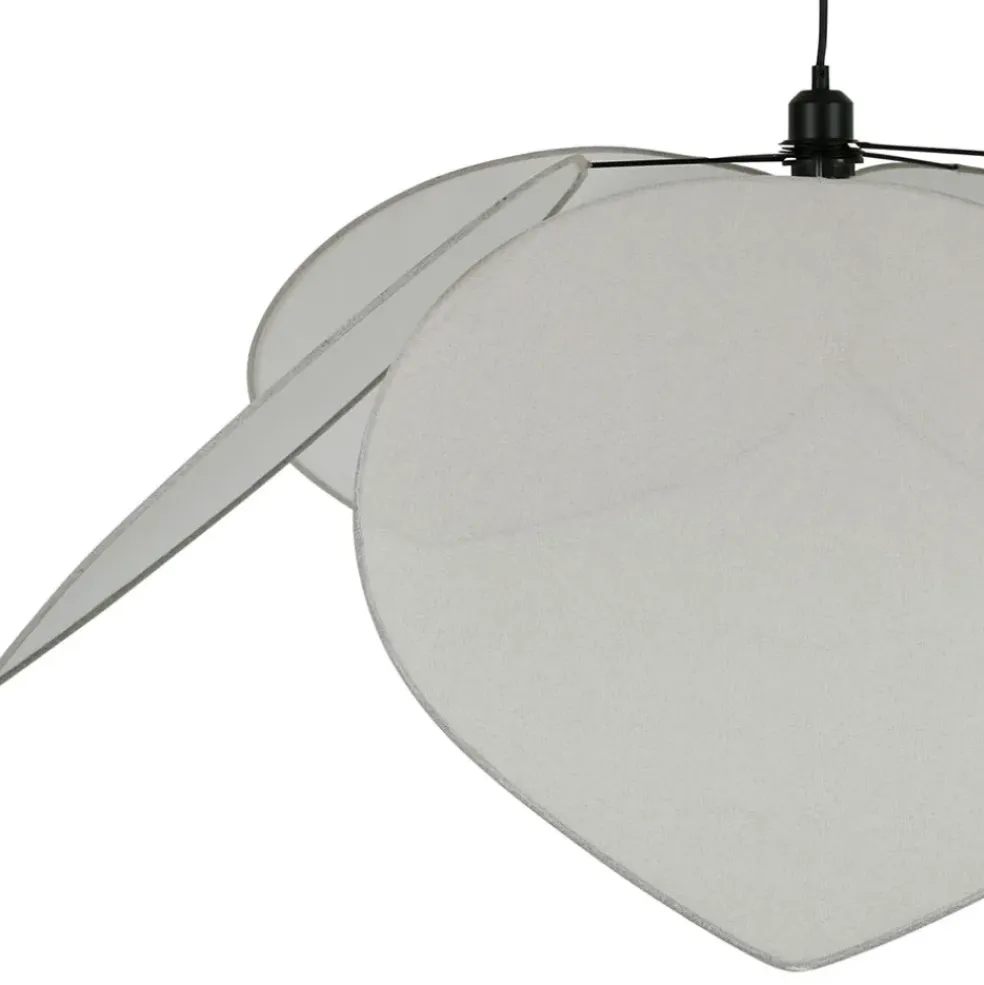 Suspension en lin beige d110cm - Japandi
