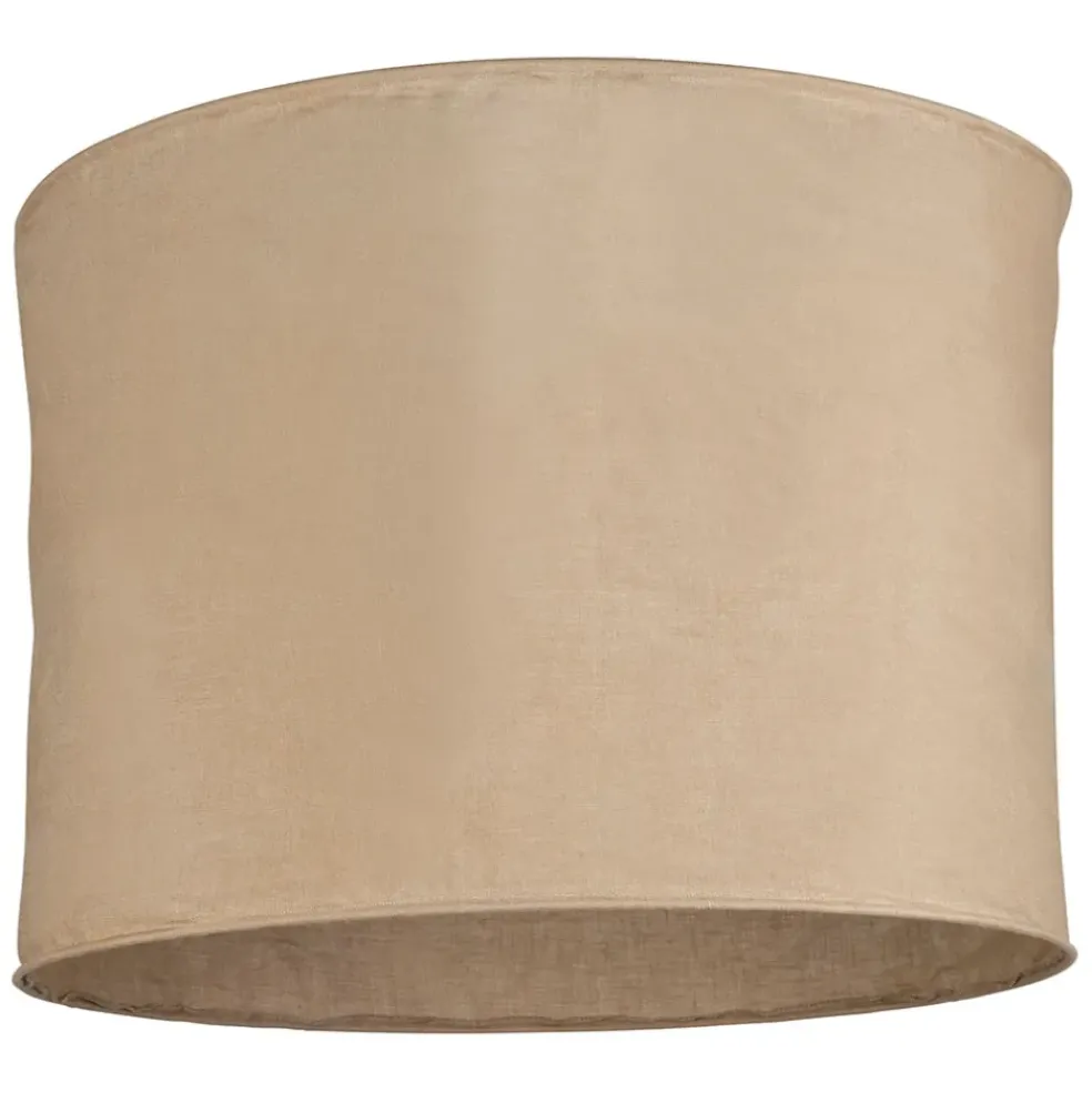 Suspension en lin et métal taupe h45cm non électrique - Noho