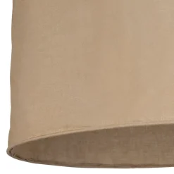 Suspension en lin et métal taupe h45cm non électrique - Noho