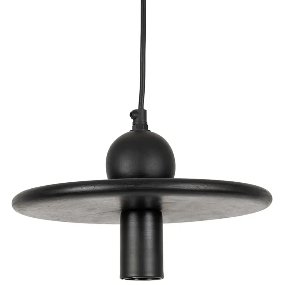 Suspension en manguier noir d25cm - Atelier