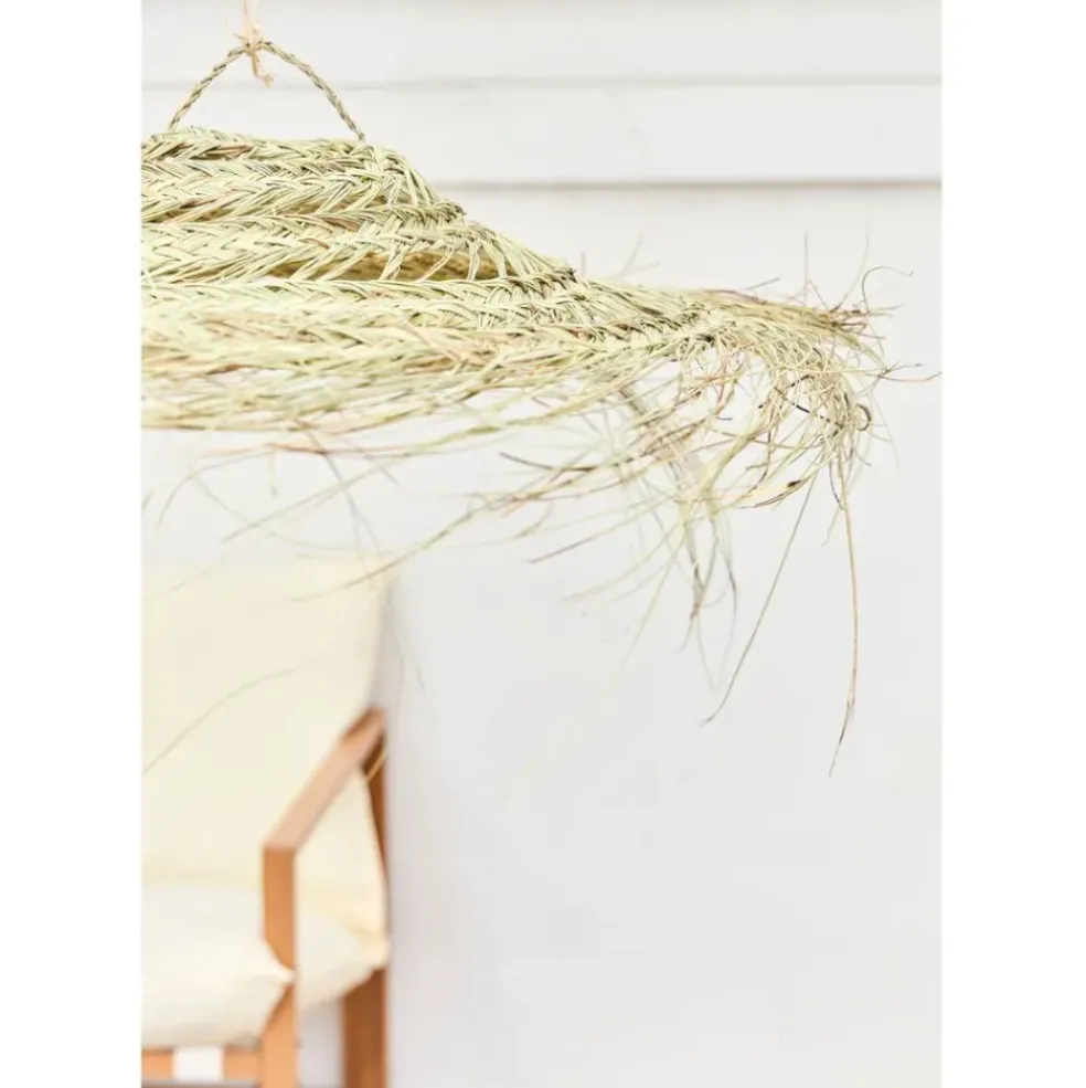 Suspension en osier d70cm naturel