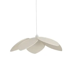 Suspension en papier écru d70cm