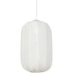 Suspension en polyester et fer blanc h45cm - Organic