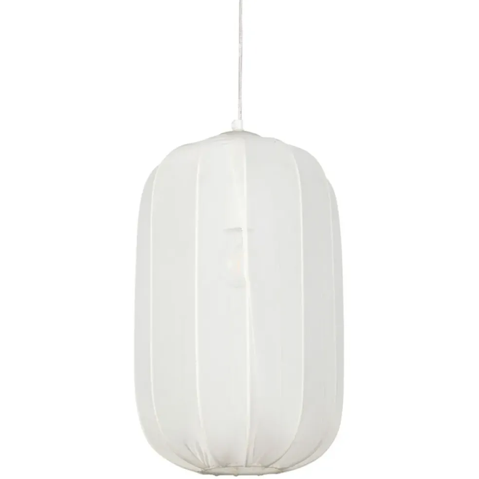 Suspension en polyester et fer blanc h45cm - Organic