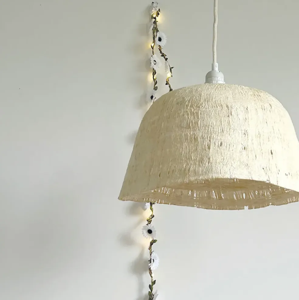 Suspension non électrifiée blanc d41cm - Martine