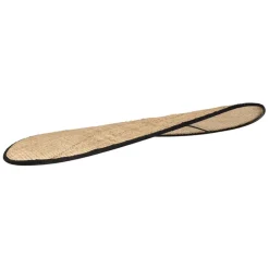 Suspension non électrique en rotin naturel et noir d54cm - Yucata