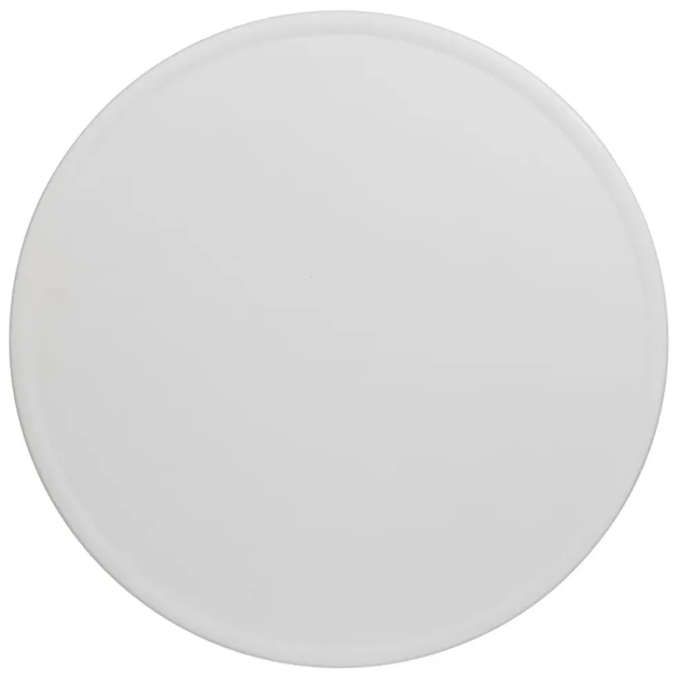 Table basse de jardin ronde blanc d50cm - Lumi