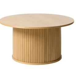 Table basse en chêne naturel d90cm - nola