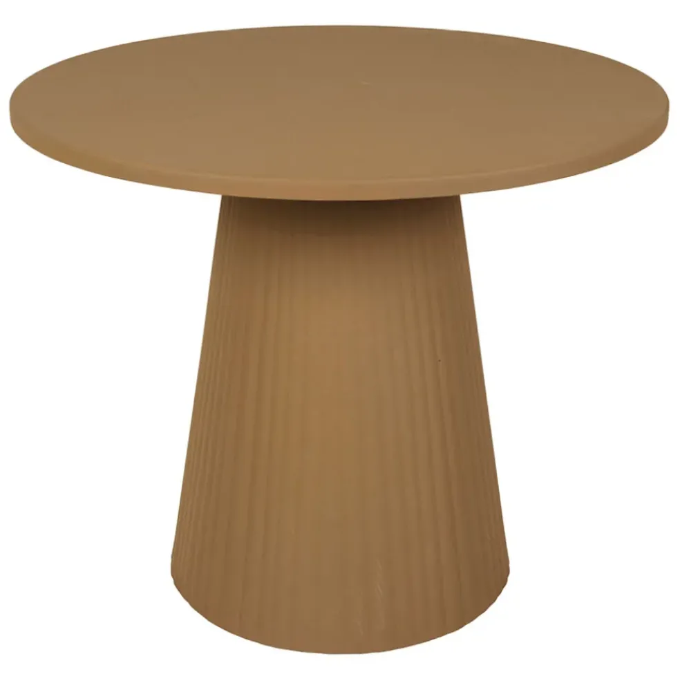 Table basse en fer beige d58cm - Arty