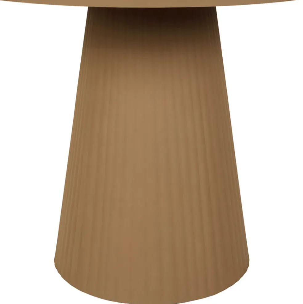 Table basse en fer beige d58cm - Arty