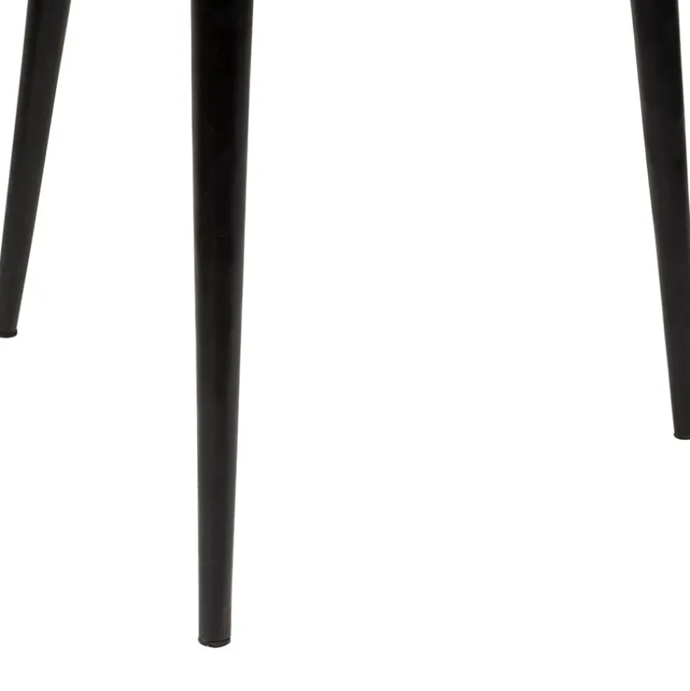 Table basse gigogne (lot de 2) en manguier naturel et fer noir - Balamea