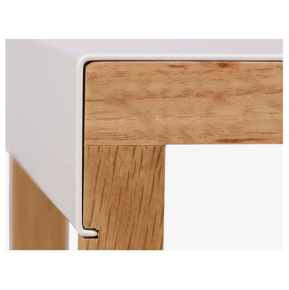 Table basse gigogne (lot de 3) en acier laqué - Kilo