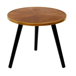 Table basse gigogne ronde (lot de 2) en pin - Faya