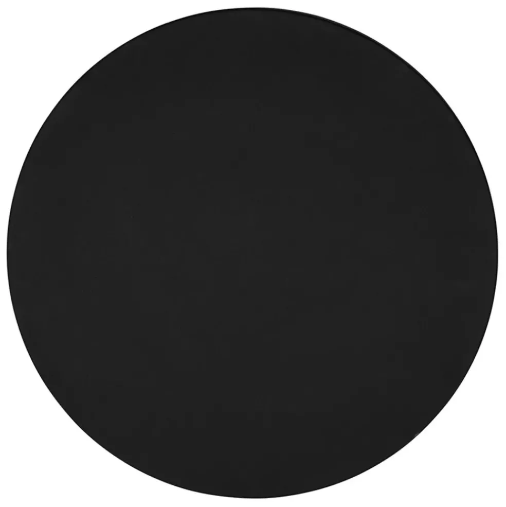 Table basse ronde 3 pieds en fer noir d70xh35cm - Organic