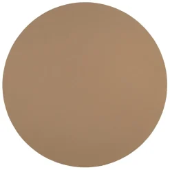 Table basse ronde en fer beige d79xh40cm - Minimal