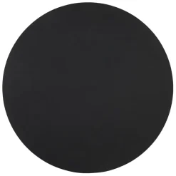 Table basse ronde en fer noir d79xh40cm - Organic