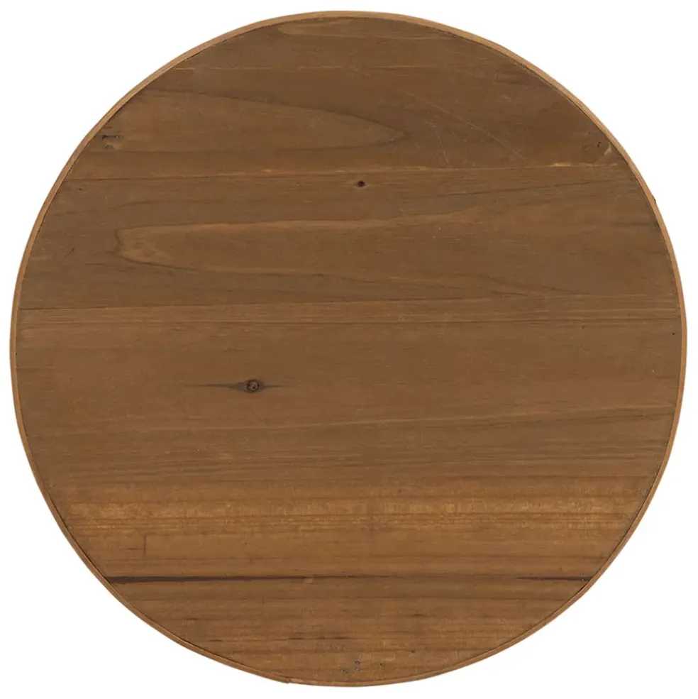Table de chevet avec 2 niveaux en bambou naturel - Saori