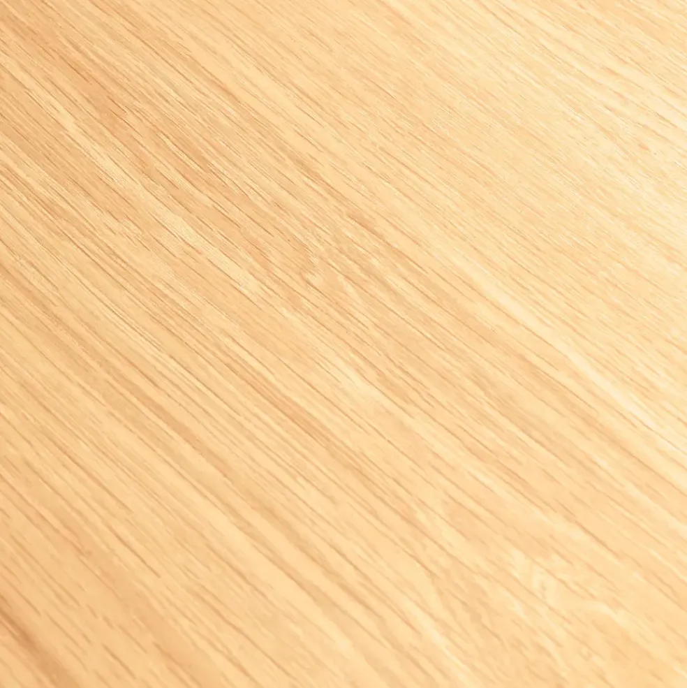 Table de repas avec allonge intégrée en chene naturel 180(+50)x100xh76cm - Sublime