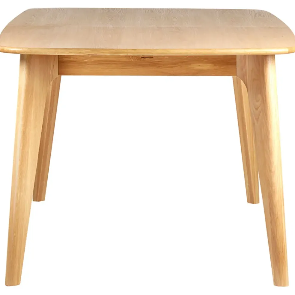 Table de repas avec allonge intégrée en chene naturel 180(+50)x100xh76cm - Sublime