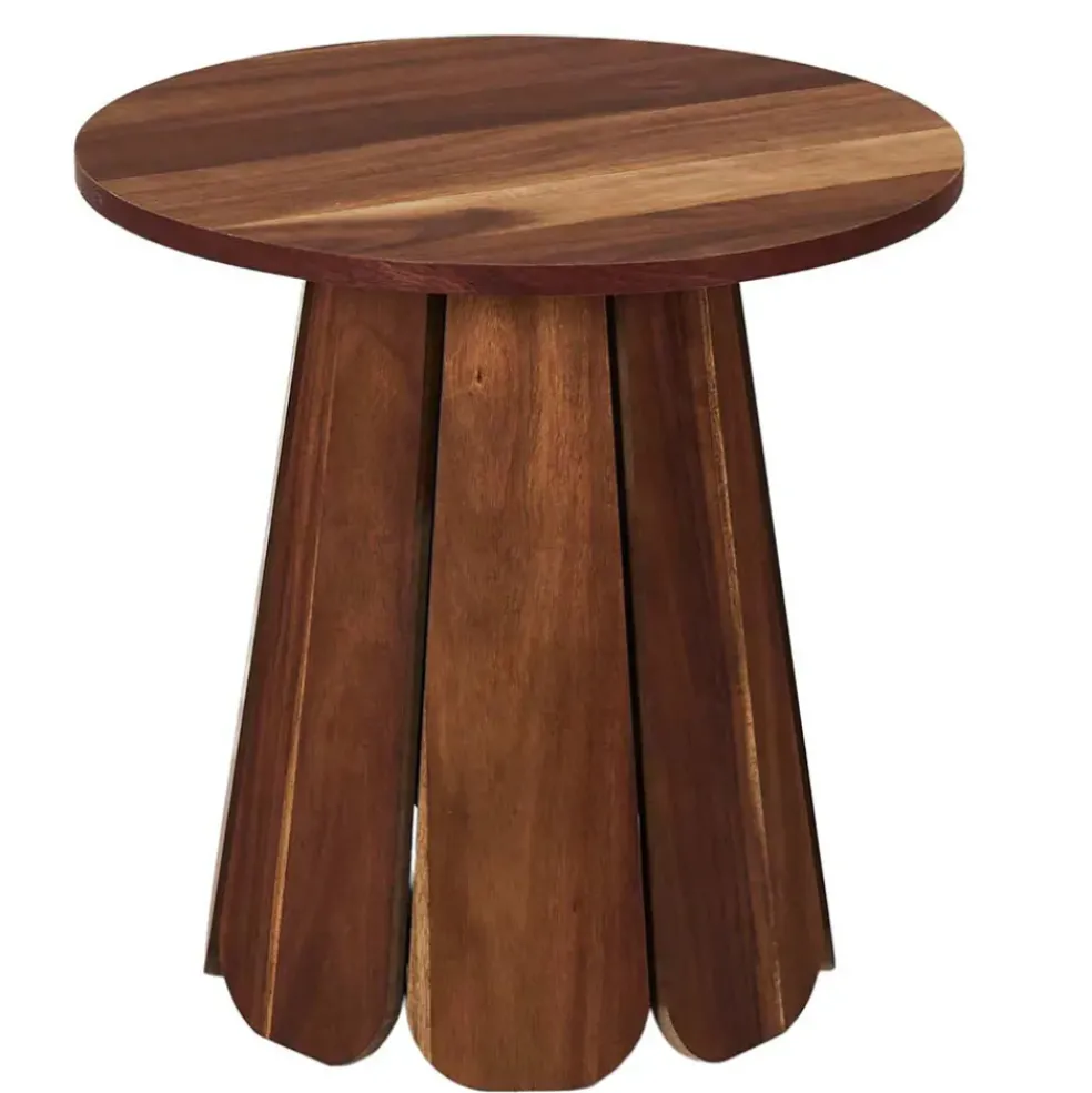 Table d'appoint en bois foncé - Will