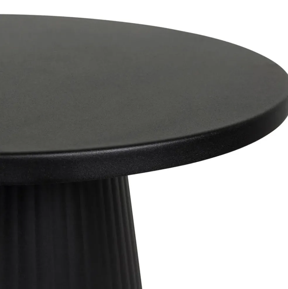 Table d'appoint en fer noir d45cm - Arty