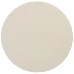 Table d'appoint ronde effet béton ciré blanc cassé d40cm - Leros