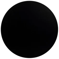 Table d'appoint ronde en fer noir d50cm - Tinel