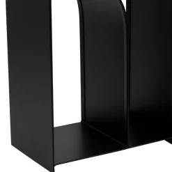Table d'appoint ronde en fer noir d50cm - Tinel