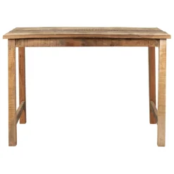 Table en bois en manguier et acacia recyclés 120x75cm - campagne naturel