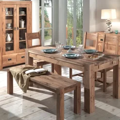 Table en chêne massif L150cm - Landry