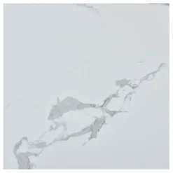 Table extensible en verre et céramique blanc l180-260cm - Linka