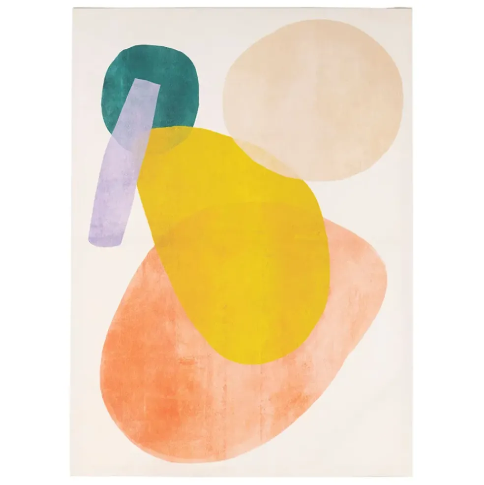 Tableau abstrait terracotta 50x70cm - Funny