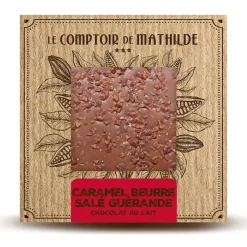 Tablette lait cbs et fleur sel