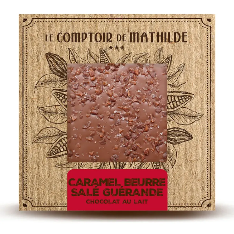Tablette lait cbs et fleur sel