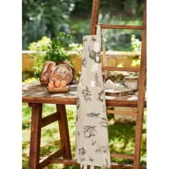 Tablier en coton et lin 68x88cm - Marie-Lise