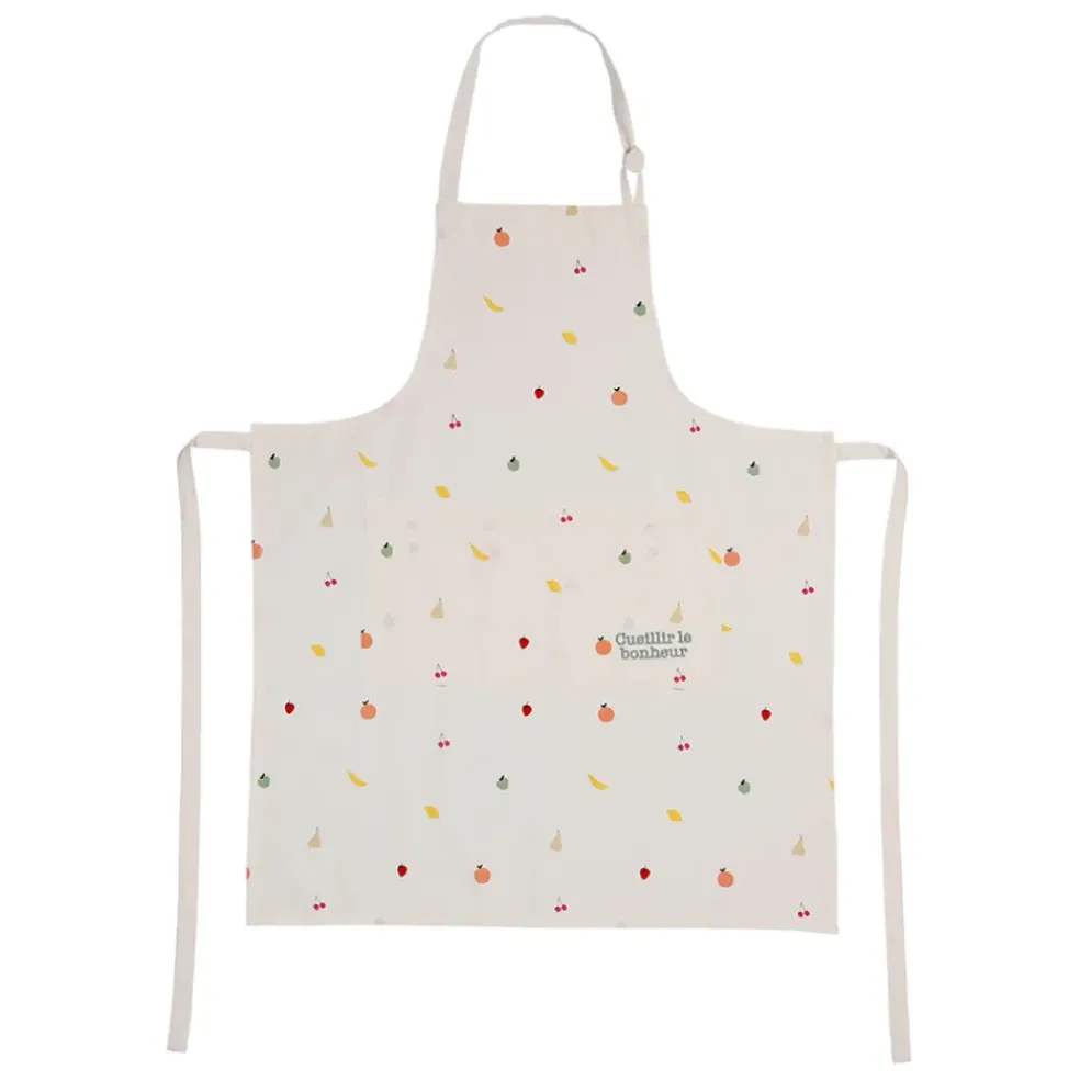 Tablier en coton multicolore - Les Fruits