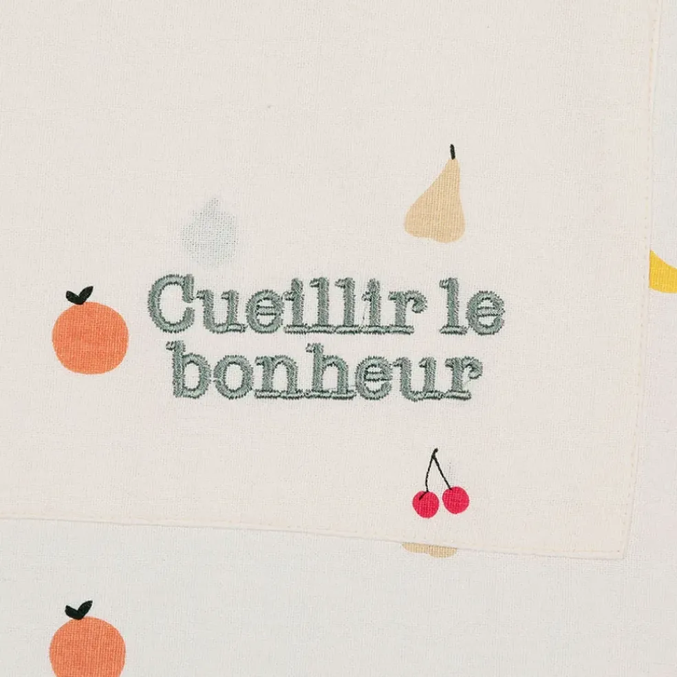 Tablier en coton multicolore - Les Fruits