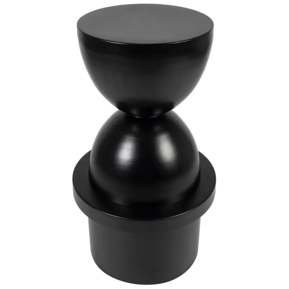 Tabouret haut en fer noir - Arty
