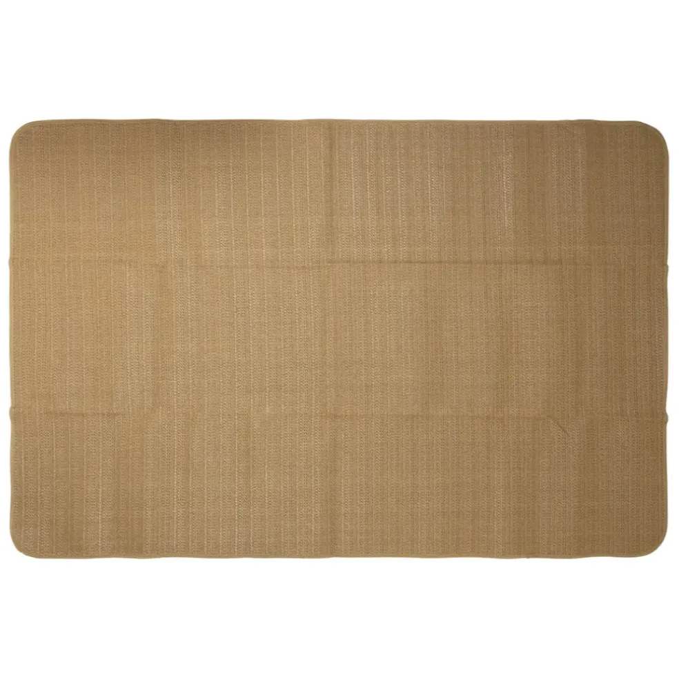 Tapis de plage effet cannage naturel 180x120cm - Garden