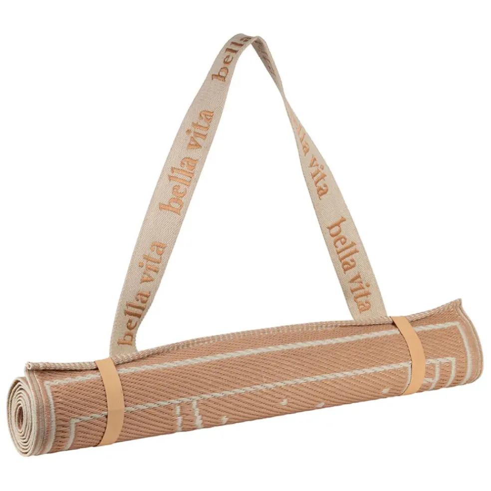 Tapis de plage en tissu corail 170x70cm - Allegra