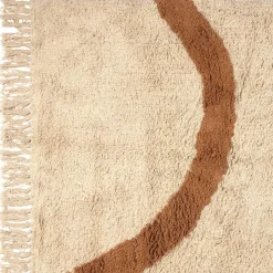 Tapis en coton ecru 230x160cm - Manarola